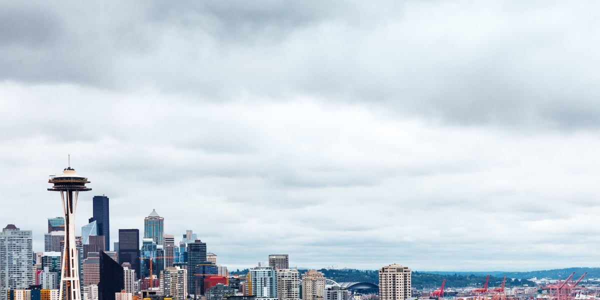 seattle gray sky