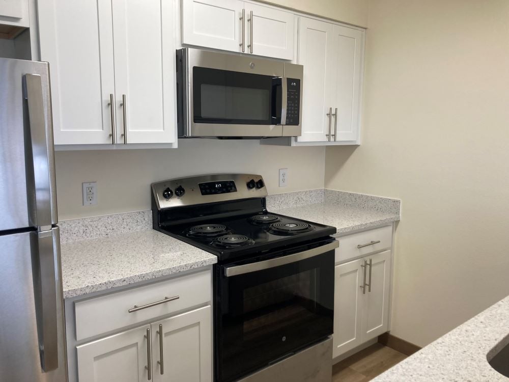Kitchen 2 Bedroom Seattle Rental