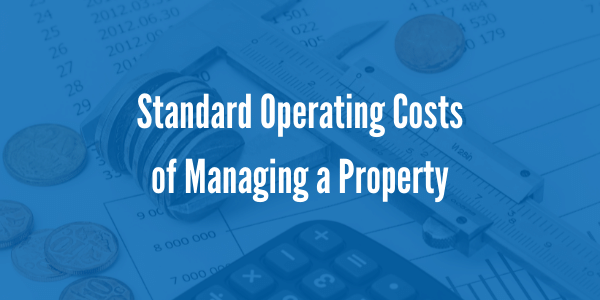 Standard Operating Costs of Managing a Property